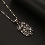 1PC Stainless Steel Scorpio Gemini 12 Zodiac Sign Necklace for Men  Leo Cancer Constellation Pendant Necklace Man Birthday Gift