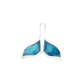 Vintage Whale Tail Pendant — Stainless Steel