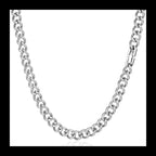 Plain Chain Necklace — Stainless Steel