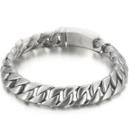 Luxury Gold Color Bracelet Man Friendship Men's Bracelets & Bangles In Metal Stainless Steel On Hand Jewelry Gifts For