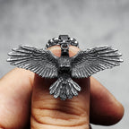 Eagle Wing Pendant Necklace — Stainless Steel