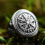 Fashion Viking Rune Pattern Bear claw Celtic knot Ring Stainless Steel Mens Punk Jewelry BR8-739