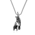 Spartan Warrior Stainless Steel Pendant Necklace