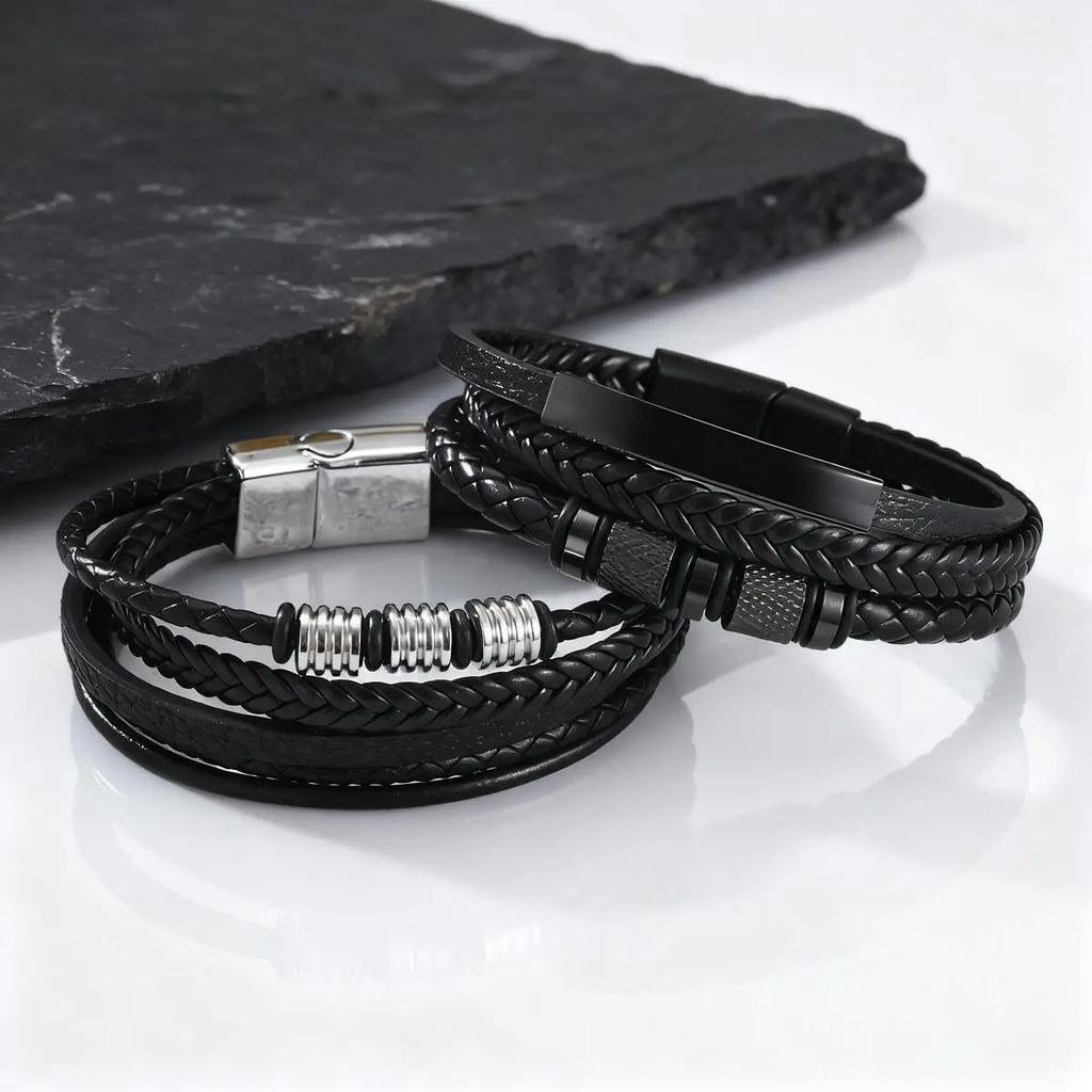 Braided Leather Bracelet