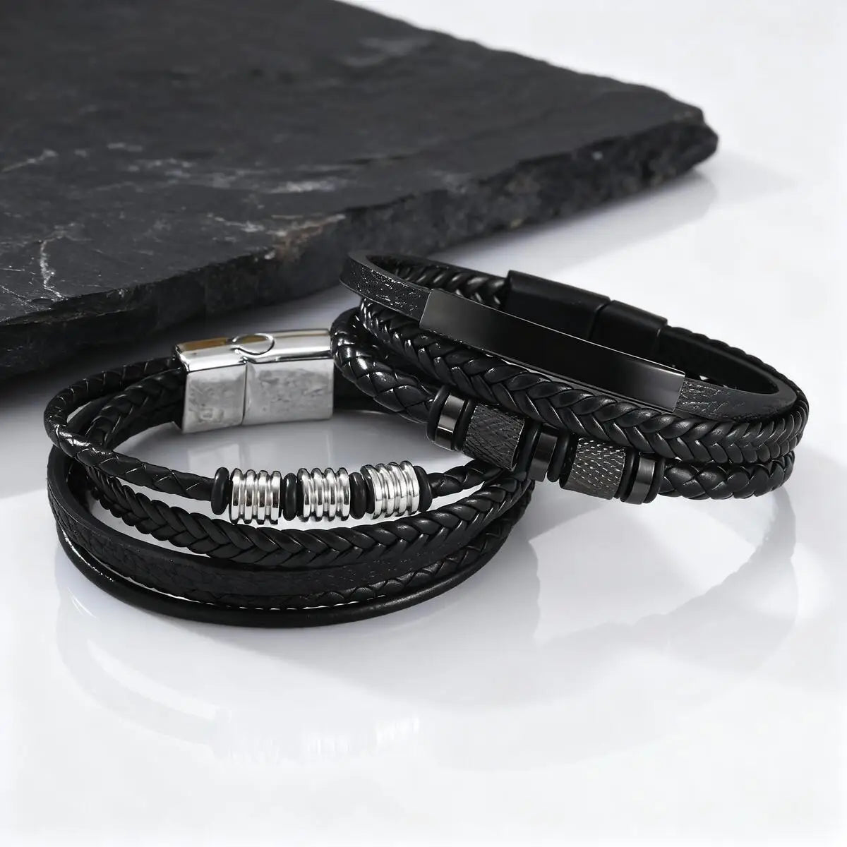 Braided Leather Bracelet