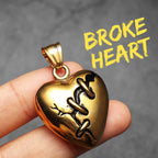 Heart Stainless Steel Pendant Necklace