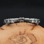 Viking Tiger Head Bracelet — Stainless