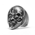 Gothic Statement Ring — Stainless Steel
