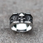 Vintage Skull Ring — Stainless Steel
