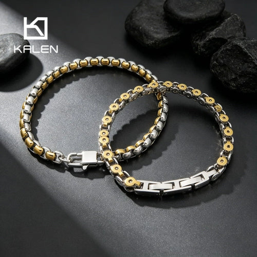 Box Stainless Steel Bracelet