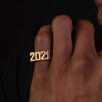 Custom Gothic Rings Men Luxury Stainless Steel Hip Hop Ring Personalized Chunky Knuckle Rings Wedding Jewelry Anniversary Gifts