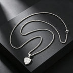 Men's Fashion Cross Shield Pendant Necklace, Waterproof Stainless Steel Punk Necklace with Box Chain, Retro Jewelry