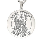 Dawapara Saint Christopher Medal Necklace Jesus Truet In You Amulet Catholic Jewelry Travelers Driver Gifts Stainless