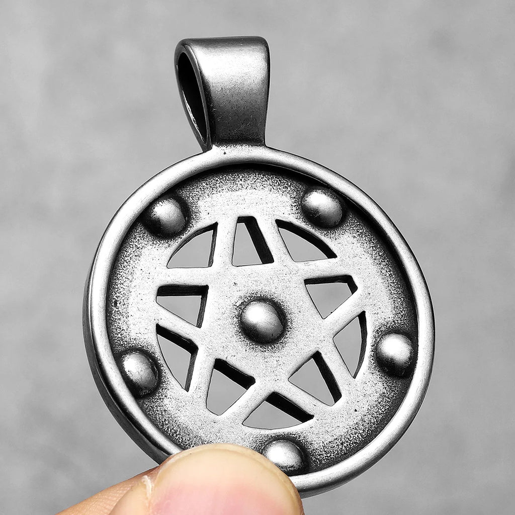 Seal of Solomon Pendant — Stainless Steel