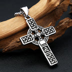 Viking Celtic Stainless Steel Pendant Necklace