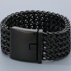 Massive 30MM Width 22CM Long Square Franco Chain Man Bracelet for Men Casting 316L Stainless Steel Men's Bracelets &