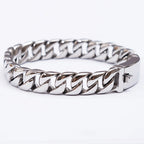 Vintage Solid Stainless Steel Charm Man Bracelet for Men Totem Chain Men‘s Bracelets On Hand Bands Viking Jewelry