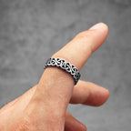 Celtic Knot Hollow Ring Stainless Steel