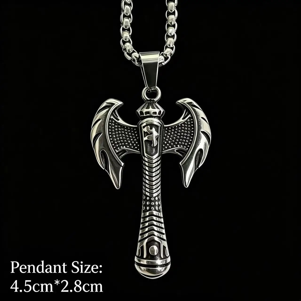 Viking Steel Pendant Hammer Axe Spear Sword