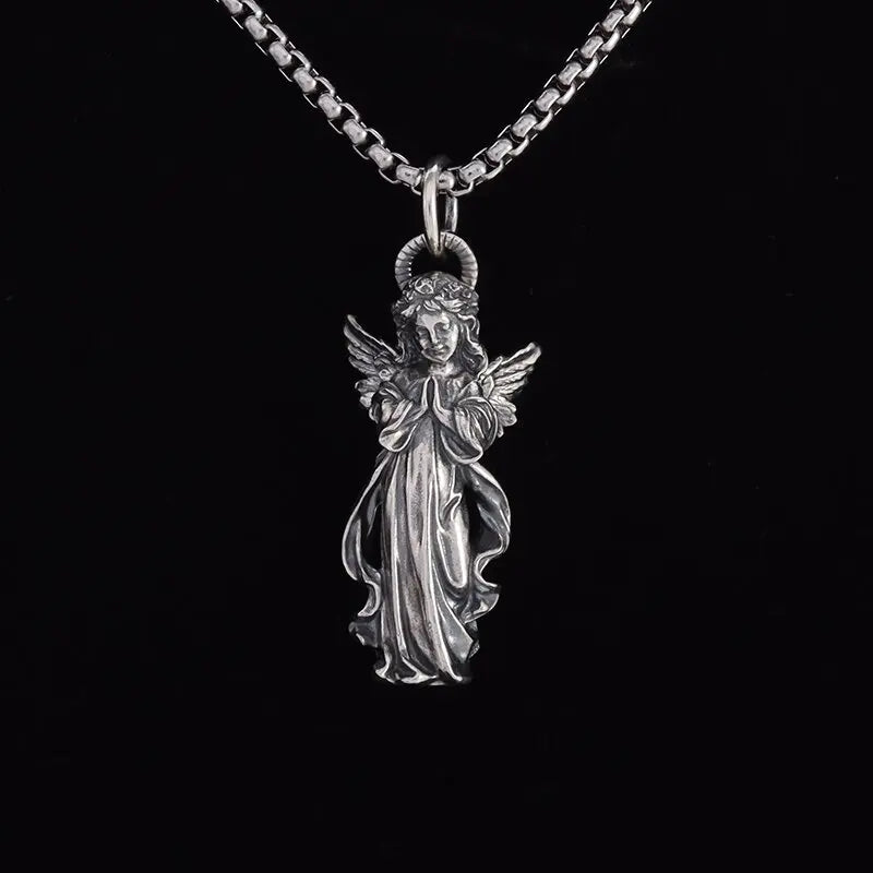 Seraph Angel Pendant Necklace