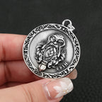 Odin Steel Pendant Vintage Vikings Piracy Nordic