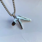 Creative stainless steel custom necklace - Hip-hop style accessory