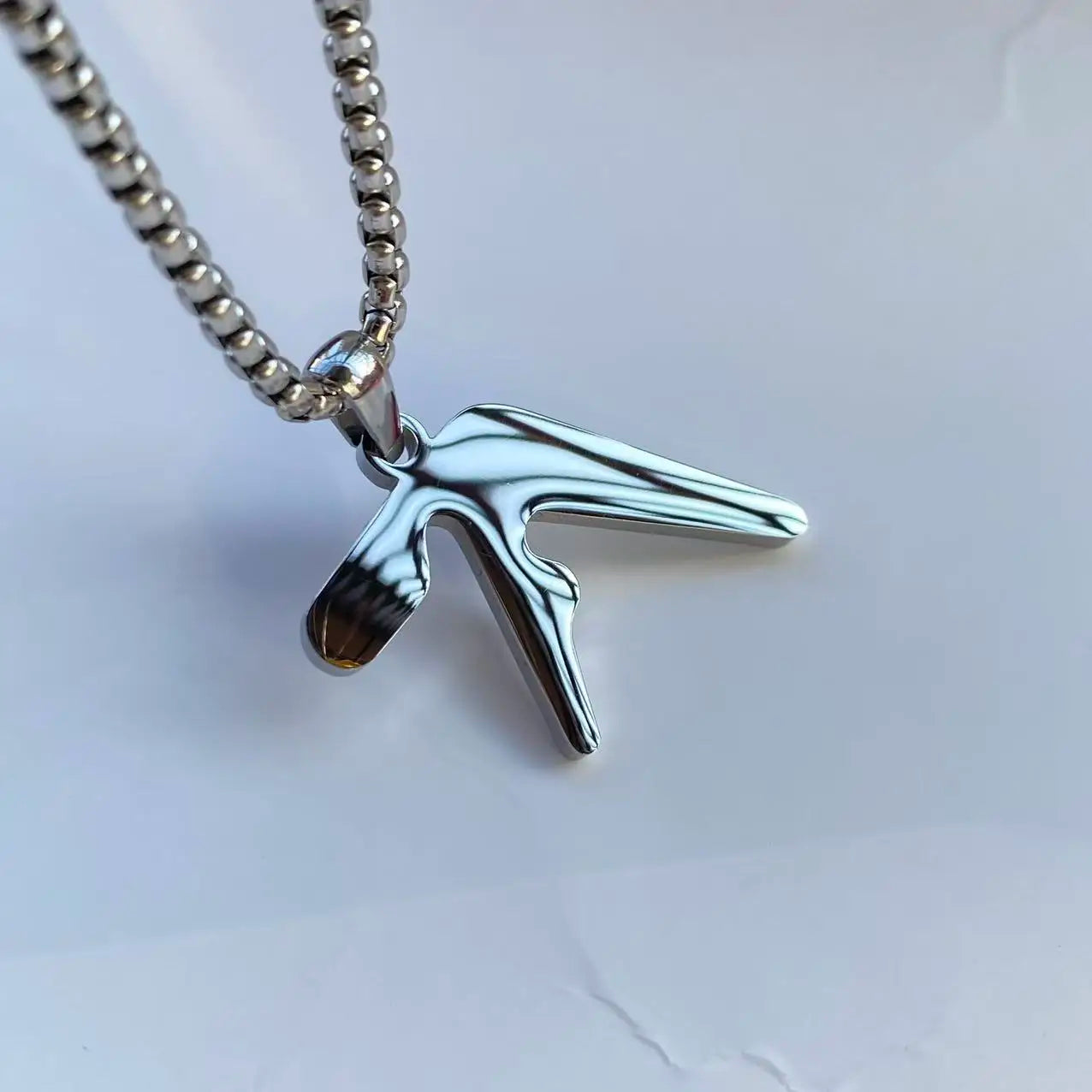 Creative stainless steel custom necklace - Hip-hop style accessory