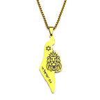 Lion of Judah Star of David Necklace — Stainless Steel