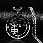 Sigil de Lucifer Baphomet Necklace — SS