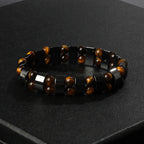 Fashion Wave Hematite Magnetic Bracelet Men Original Beaded Hematite Energy Bracelets for Women Positive Energy Jewelry
