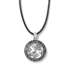 12 Horoscope Pendant Necklace For Women Men Silver Color Aries Leo 12 Constellations Zodiac Sign Necklaces Choker