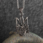 Poseidon Trident Pendant Necklace
