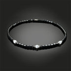 Black Hematite Magnetic Bead Necklace