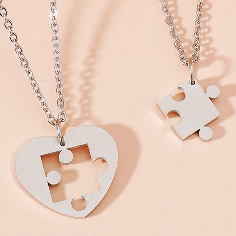 Magnetic Heart Pendant Necklace