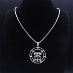 Gremory Sigil Silver Necklace — Stainless Steel