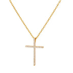 Stainless Steel Tree of Life Cross Necklaces for Women Gold Color Chain Necklace Aesthetic Collar Jewelry Accessories Gift