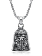 Odin Steel Pendant Retro Punk Motorcycle