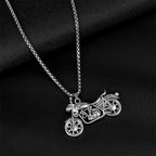 Motorcycle Steel Pendant