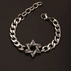 Medieval Norse Viking Rune Wolf Bracelet Man Stainless Steel Valknut Witch Knot Compass Bracelet for Men Scandinavian