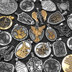Arch Angel St.Michael Cross Wing Stainless Steel Men Necklaces Pendant Chain Amulet For Women Fashion Jewelry Gift