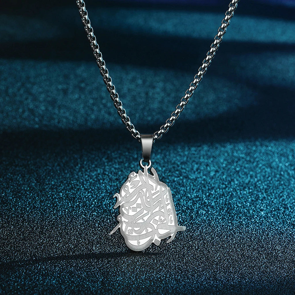CHENGXUN Dainty Chef Knife Pendant Necklace for Women Men Steel Knife Charm Neck Chain Male Talisman Amulet Protection Jewelry