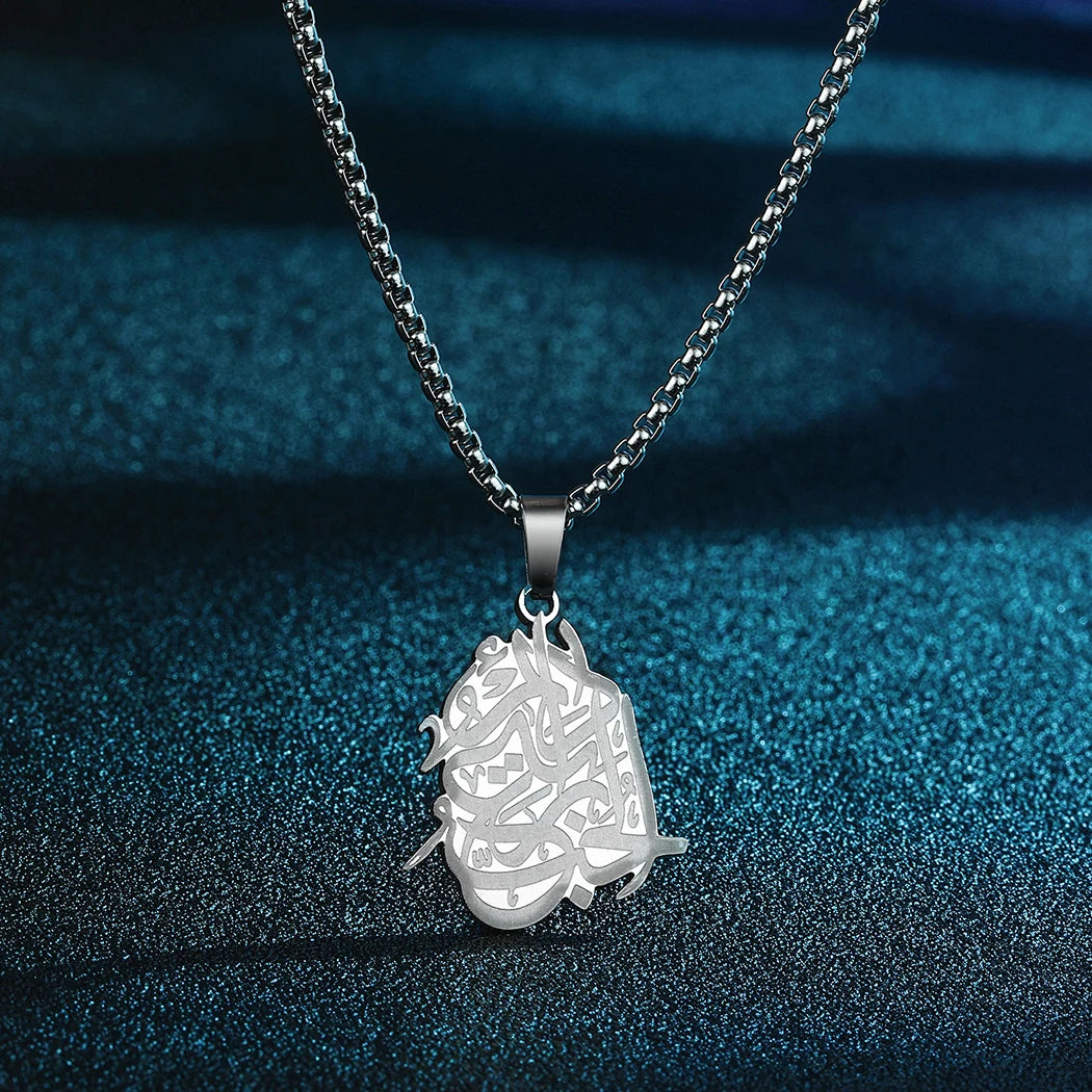 CHENGXUN Dainty Chef Knife Pendant Necklace for Women Men Steel Knife Charm Neck Chain Male Talisman Amulet Protection Jewelry