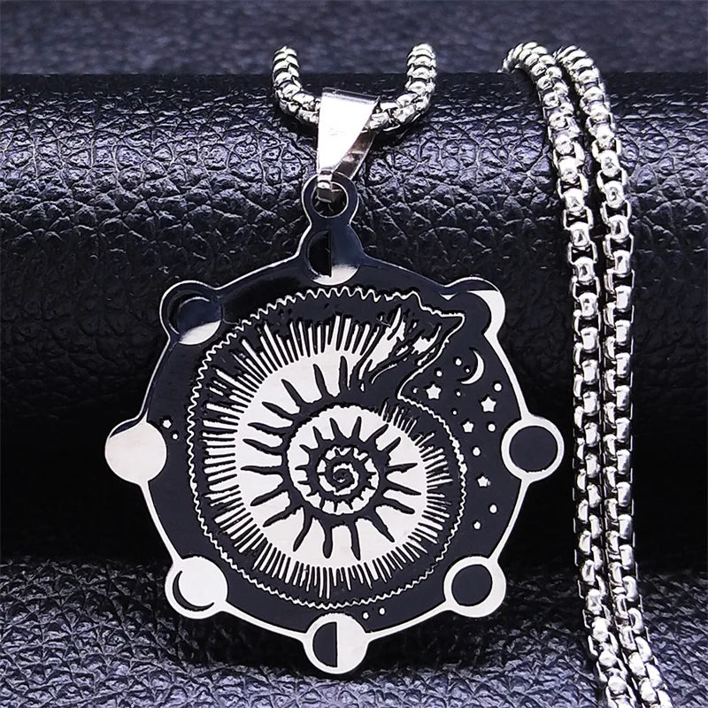 Dragon Stainless Steel Pendant Necklace