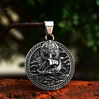 Eye of Horus Stainless Steel Pendant Necklace