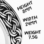 Celtic Knot Ring Stainless Steel