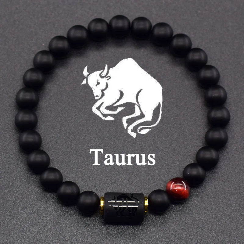 12 Zodiac Signs Bracelet Homme 12 Constellation Jewelry for Women Scorpio Gemini Sagittarius Bracelet Friendship Gift Whoelsales