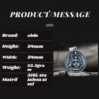 Cross Stainless Steel Pendant Necklace