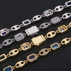 Iced Out Cuban Bracelet Stainless Steel 8MM