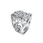 Simple Punk Link Chain Ring — Stainless Steel