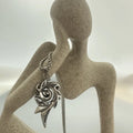 New phoenix spiral stainless steel pendant necklace punk style couple party necklace lucky necklace